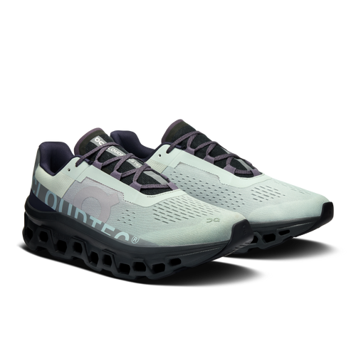 On Men's Cloud Monster Glacier Black